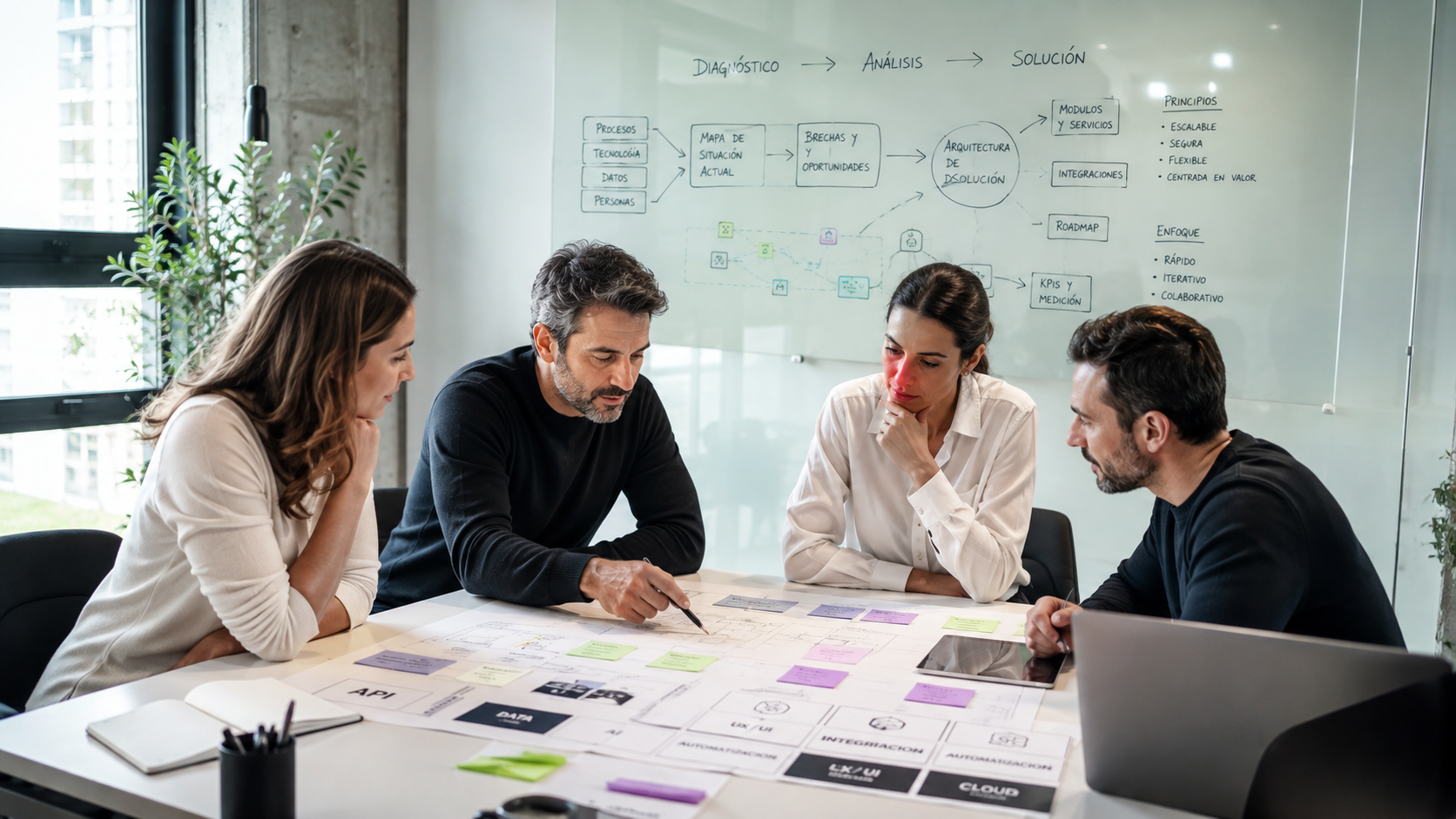 Diagnóstico y soluciones tecnológicas